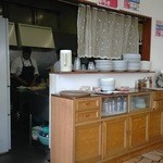 ザイカ・カレーハウス - 店内から厨房