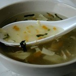 ザイカ・カレーハウス - ランチスープ