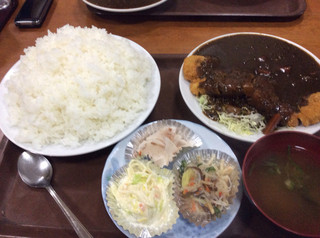 叶食堂 - カツカレー特盛
