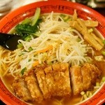 万世麺店 - 野菜排骨麺