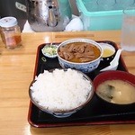 永井食堂 - 新ルール・お盆は縦に！