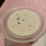 ル・ヨシマサ - 枝豆の冷スープ、２０１５年６月１６日