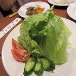 ステーキハウスダヂ - 野菜サラダ2015.06.15