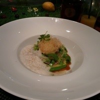 ラトリエ ドゥ ジョエル・ロブション - 揚げた卵の、、