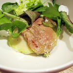 【1】フォアグラテリーヌ サラダ仕立て