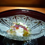 Gion Namba - アスパラのムースと蛸の煮物