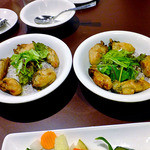 Bistroフルフル - カキのリゾット（２０１５年６月）