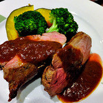 Bistroフルフル - 仔羊モモ肉のロースト（２０１５年６月）