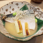 三代目 まる天 - 鯖の味噌煮(650円・外税)