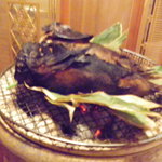 くろぎ - 丹波の筍（焼いてます）