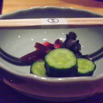 くろぎ - 丹波京漬物盛り合わせ