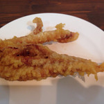 讃岐うどん河野 - 2015-06-17　ゲソ天