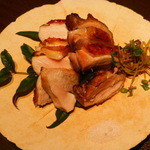 龢 - 【H27.3.4】薩摩軍鶏の炭焼き１６００円。