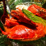 龢 - 【H27.3.4】オマール海老と鱈白子　牡蠣とアメリケーノのソース２６００円。