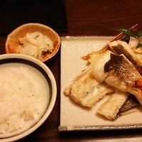 魚めし 竹亭 - スズキの塩焼