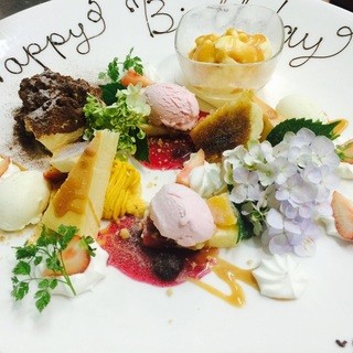 誕生日や記念日に！web予約時はメッセージを記入下さい！