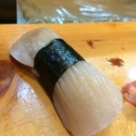 鮨駒 - 忘れた…(´Д｀;)珍しい貝です。