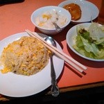 蘭苑飯店 - ランチAセットの炒飯