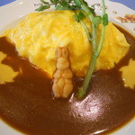 ピーターラビット ガーデンカフェ  - オムカレー