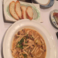 たくあん・牡丹亭 - きのこのなんたら、しょっぱくて食べれません