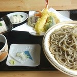 常陸秋蕎麦 筑山亭 かすみの里 - 里山御膳