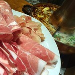 Gracefamily 火鍋専門店 赤羽 - 肉盛り合わせ（1,000円）