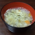 めんそーれ - 玉子スープ