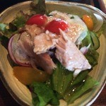 蕎麦 いち - セットサラダです。