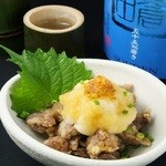 砂肝おろしポン酢/イカゲソ唐揚げ