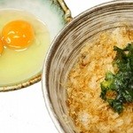 T.K.G. (egg on rice)