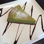 ミックニック - 抹茶のベイクドチーズケーキ