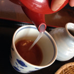 やまさと - そば湯 真っ白でドロンドロン♡