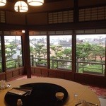 Kasei rou - 3階の角部屋の個室からの景色