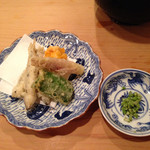 祇園にしむら - 生山椒塩で頂く(今期開発)