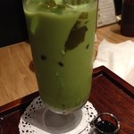 Wa Cafe Tsumugi - (料理)抹茶ゼリーラテ
