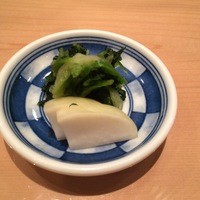 新宿割烹 中嶋 - 香の物
