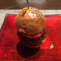 北新地 福多亭 The Ukai - ミニハンバーガー
