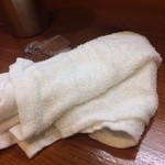 麺屋 猪一 - おしぼりも素晴らしい