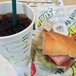 SUBWAY - サブモーニング 290円：ハム＆チーズサンド/IC