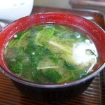 森田屋食堂 - 味噌汁