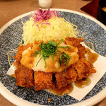 いなば和幸 - 梅おろしヒレカツ御膳(1500円)