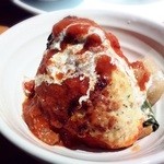 博多フードパーク 納豆家 粘ランド - 豆腐ハンバーグ・・・だったかな？