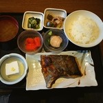 おいしい魚を食べさせる店 魚可津 - メダイの味噌焼き定食❤with明太子トッピング❤
