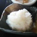 蕎麦正まつい - 辛味大根