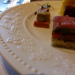 ザ・ロビーラウンジ - お皿は、フランスのリモージュでした(*^^*)