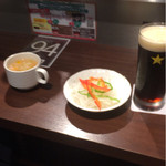 いきなりステーキ - ハーフとサラダとスープ