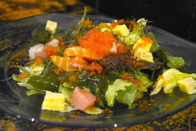 鮨川崎 - 海鲜サラダ