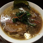 ラーメン ヤスオ - ラうどん（太麺） 130グラム　ショウガ 700円