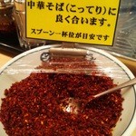 田中そば店 本店 - 特製唐華