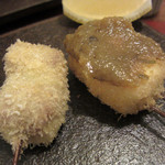 串揚伊佐 - 子羊、蕗味噌豆腐